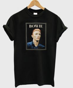 david bowie rectangle box photo t-shirt