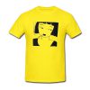 girl smoke yellow tshirt