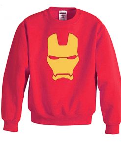 iron man mask sweatshirt