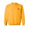 plain lace up yellow sweatshirt