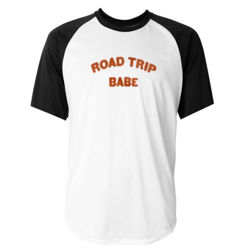 road trip babe baseball tshirt