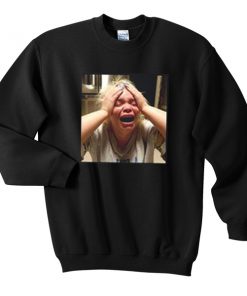 trisha paytas crying sweatshirt
