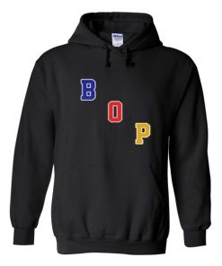 BOP font hoodie