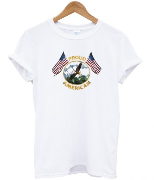 Proud American Flag T Shirt