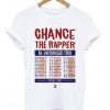 chance the rapper t-shirt