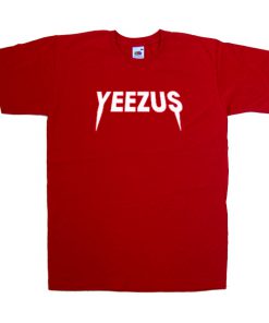 red yeezus tshirt