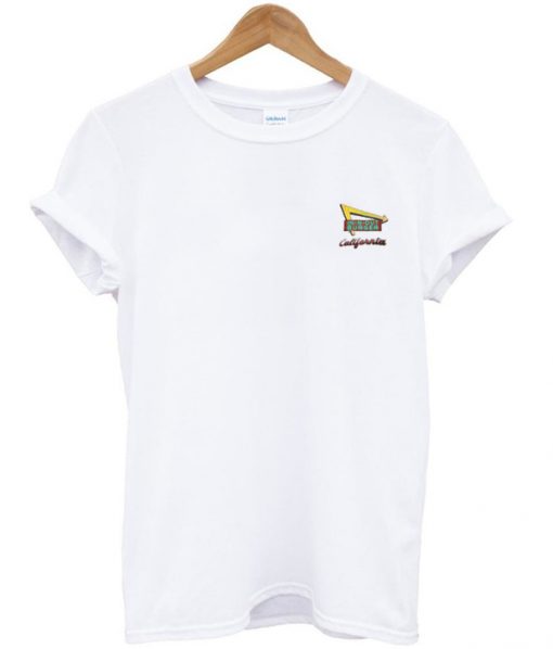 burger california t-shirt