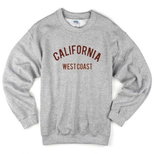 california west coast sweatshirt