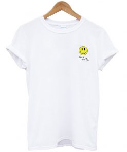 have a nice day smiley emoji t-shirt