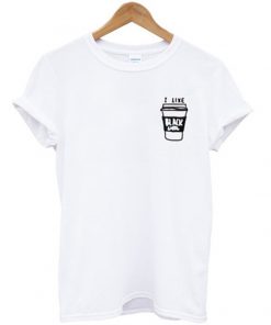 i ike black coffee t-shirt