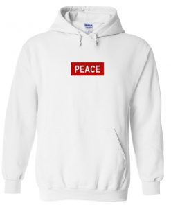 peace hoodie