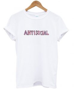 antisocial t-shirt