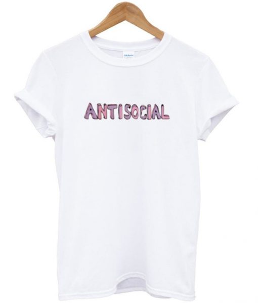 antisocial t-shirt