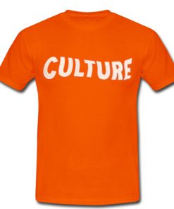 culture font tshirt