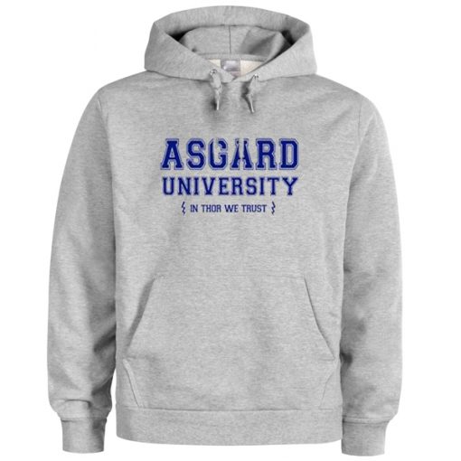 asgard university hoodie