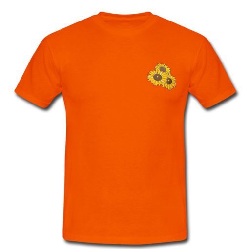 beauty sun flower tshirt