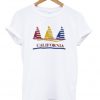 california sailboats t-shirt