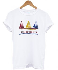 california sailboats t-shirt