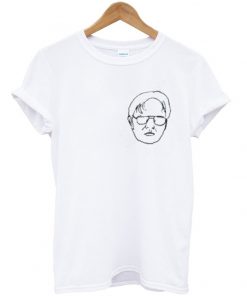 face a man t-shirt