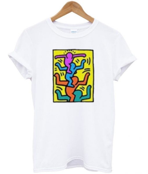 keith art graphic t-shirt