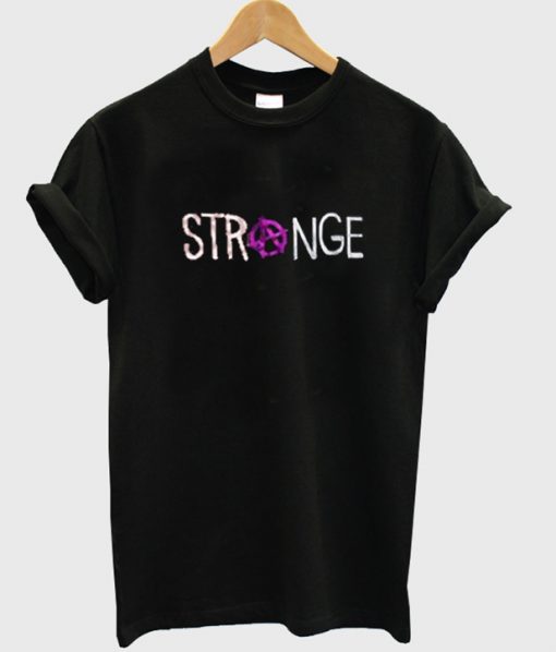 strange t-shirt