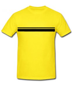 strip yellow tshirt