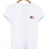 USA flag pocket t-shirt