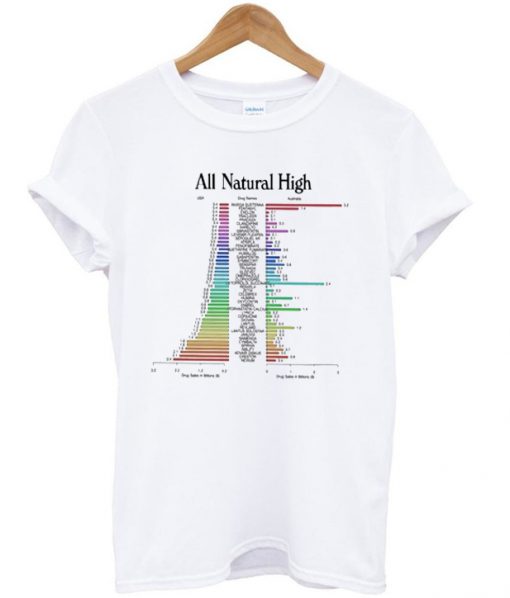 all natural high t-shirt
