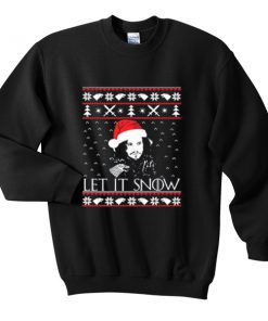 let it snow christmas sweatshirt