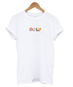 multi colors 3D golf t-shirt
