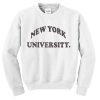 new york university sweatshirt