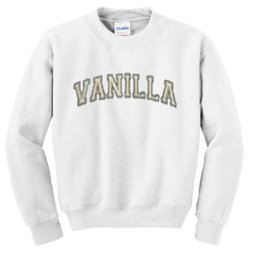 vanilla sweatshirt