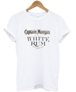 captain morgan white rum t-shirt