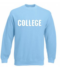 college sweatshirt