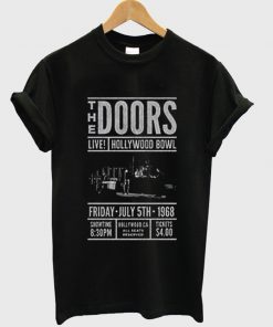 the doors live at the hollywood bowl t-shirt