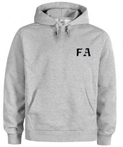 FA font hoodie