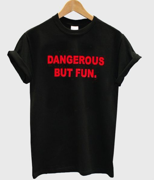 dangerous but fun t-shirt