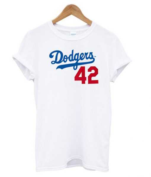 dodgers 42 t-shirt