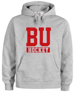 BU hockey hoodie