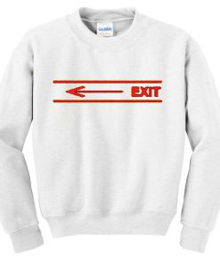 arrow exit sweatshirt