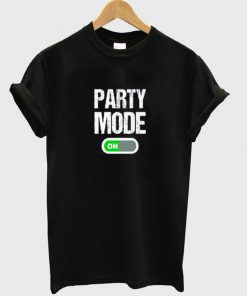party mode on t-shirt