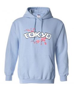 tokyo sakura flower hoodie