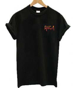 RVCA font t-shirt