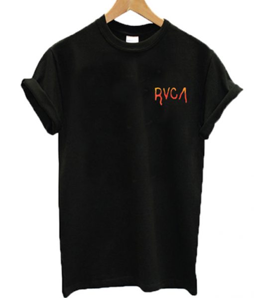RVCA font t-shirt