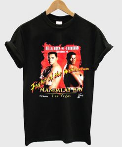 de la hoya vs trinidad t-shirt