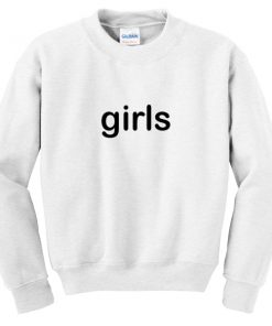 girls font sweatshirt