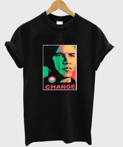 obama change trending t-shirt