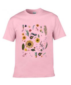 floral flower tshirt