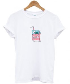 peach juice t-shirt