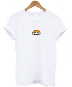 unhappy rainbow t-shirt
